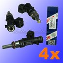 4 X 0 280 158 124 BOSCH EINSPRITZVENTILE PASSEND FR...