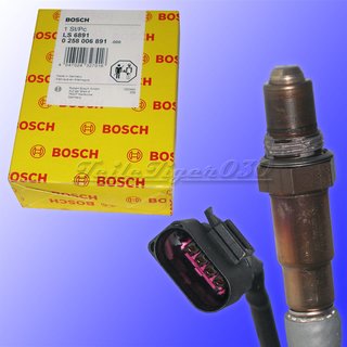 0 258 006 891 BOSCH LAMBDASONDE PASSEND FR AUDI 4F2,C6 4F5,C6 S6 QUATTRO 07L 906 265 H