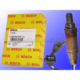 0 258 003 034 BOSCH LAMBDASONDE PASSEND FR VOLVO 240 740 760 940 940 Kombi 1378123