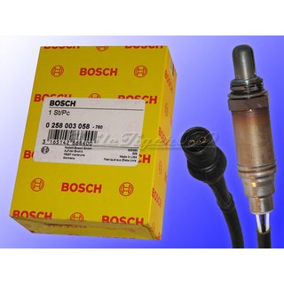 0 258 003 058 BOSCH LAMBDASONDE VOR KAT PASST FÜR BMW E30...