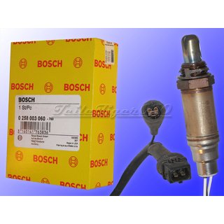 0 258 003 060 BOSCH LAMBDASONDE PASSEND FR ALFA ROMEO 33 VOLVO 440 3462685