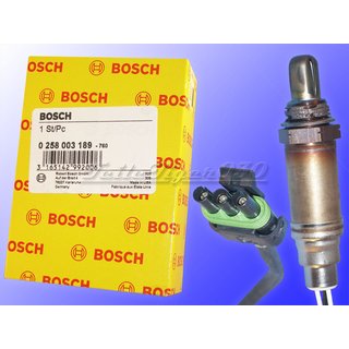 0 258 003 189 BOSCH LAMBDASONDE PASSEND FR RENAULT 19 II  CLIO I ESPACE II  7700746375