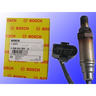 0 258 003 584 BOSCH LAMBDASONDE PASSEND FR SEAT TOLEDO 1L VW GOLF III 1H1 021906265K