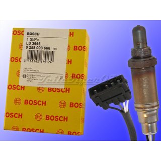 0 258 003 666 BOSCH LAMBDASONDE PASSEND FR SKODA FAVORIT FELICIA 6U0906265B