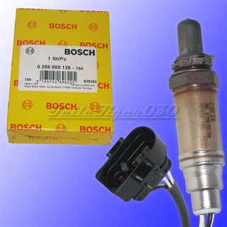 0 258 005 126 BOSCH LAMBDASONDE PASSEND FR SKODA FAVORIT 781 785 6K0 906 265 B