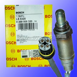 0 258 005 320 BOSCH LAMBDASONDE PASSEND FR BMW 5 E 60 520i 525i  RECHTSLENKER 11787518495