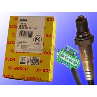 0 258 006 027 BOSCH LAMBDASONDE VOR KAT PASSEND FR  C2 C3 C4 C5 SAXO XSARA 1628HN