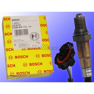 0 258 006 172 BOSCH LAMBDASONDE PASSEND FR OPEL AGILA ASTRA CORSA 855351