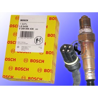 0 258 006 436 BOSCH LAMBDASONDE PASSEND FR MERCEDES A KLASSE W168 A0015409417