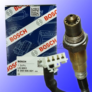 0258006001BOSCH LAMBDASONDE VOR KAT PASSEND FR passend fr Mitsubishi Colt VI SMART FORFOUR