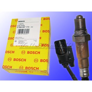 0 258 007 174 BOSCH LAMBDASONDE PASSEND FR PORSCHE CAYENNE 955 TURBO 95560612601