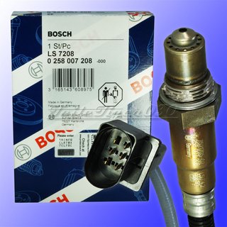 0 258 007 208 BOSCH LAMBDASONDE PASSEND FR BMW 7er E65 E66 E67 11787521705