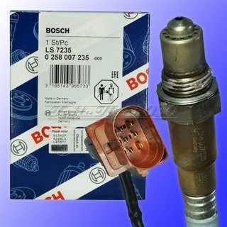 0 258 007 235 BOSCH LAMBDASONDE PASSEND FR AUDI TT...