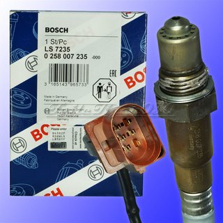 0 258 007 235 BOSCH LAMBDASONDE PASSEND FR AUDI TT 3.2VR6 quattro 022 906 265 A