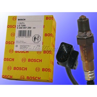 0 258 007 290 BOSCH LAMBDASONDE PASSEND FR MERCEDES SLK R 171 200 KOMPRESSOR A0045422218