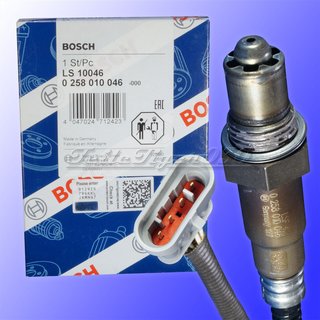 0 258 010 046 BOSCH LAMBDASONDE PASSEND FR DIAGNOSESONDE FIAT 500 1.4