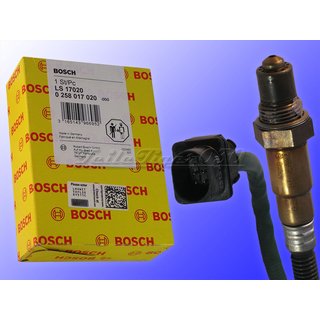 0 258 017 020 BOSCH LAMBDASONDE PASSEND FR W 203 C200CDI  W 211 E200CDI  A0035427218