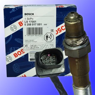 0 258 017 051 BOSCH LAMBDASONDE PASSEND FR BMW 5er E60 M 11787836394