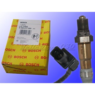 0 258 017 068 BOSCH LAMBDASONDE PASSEND FR SKODA SUPERP 3T4 VW CC 358 PASSAT 022906262AM