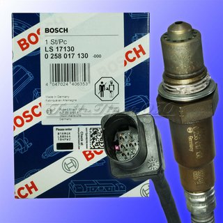 0 258 017 130 BOSCH LAMBDASONDE PASSEND FR BMW 3er E90 320i E81 120i 11787569930