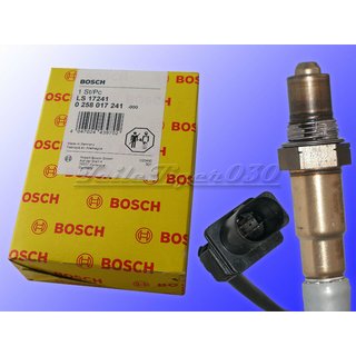 0 258 017 241 BOSCH LAMBDASONDE PASSEND FR AUDI A3 8P1 SKODA 1Z5 VW EOS GOLF JETTA PASSAT