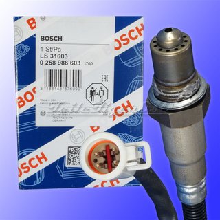 0258986603 BOSCH LAMBDASONDE NACH KAT PASST FR FORD FIESTA IV 1.3i FOCUS1035595