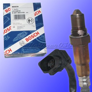 0 281 004 018 BOSCH LAMBDASONDE PASSEND FR BMW 1er 118d 120d F20 3er 320d E90 3627791600