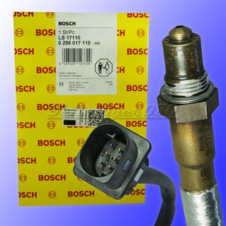 0 258 017 110 BOSCH LAMBDASONDE VOR KAT PASST FR BMW E90 325i 330i  Zyl.1-3 11787561409