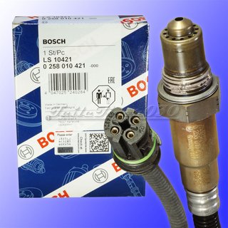 0 258 010 421 BOSCH LAMBDASONDE PASSEND FR BMW 3er E90 M3 5er E60 540i 11787539125