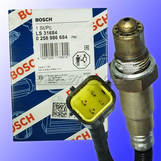 0 258 986 684 BOSCH LAMBDASONDE PASSEND FR HYUNDAI I30 KIA CEED 39210 23710