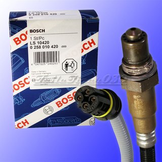 0 258 010 420 BOSCH LAMBDASONDE PASSEND FR BMW 5 F10 6 F12 Z4 E85 3.0si  11787539137