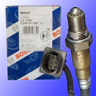 0 258 017 091 BOSCH LAMBDASONDE PASSEND FR BMW 540i E60 650i E63 11787540166